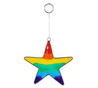 something different Rainbow Star Suncatcher