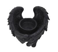 Something Different Raven Wings Tea Light Holder in Black Something Different Black