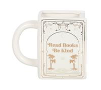 Something Different Read Books Be Kind Shaped Mug White (One Size)
