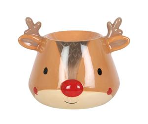 Something Different Reindeer Oil Burner in Brown Something Different Brown