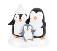 Something Different Resin Penguin Ornament in Black Something Different Black