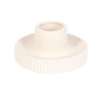 Something Different Ribbed Smudge Bowl in White Something Different White