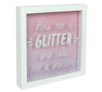 Something Different Roll Me In Glitter Box Frame Pink (One Size)