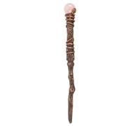 Something Different Romance Quartz Crystal Wand (One Size) (Light Pink/Brown)