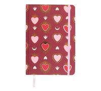 Something Different Sacred Heart A5 Notebook Red (One Size)