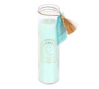 Something Different Sage Clear Quartz Tube Candle in Green Something Different Green