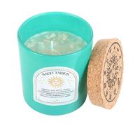 Something Different Sagittarius Ylang Ylang & Amber Turquoise Chips Scented Candle in Mid Blue Something Different Mid Blue