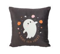 Something Different Same Old Sheet Square Ghost Cushion Black/white (One Size)