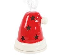 Something Different Santa Hat Tealight And Incense Cone Holder Red/white (One Size)