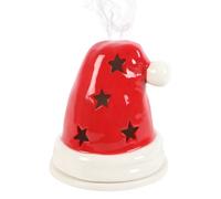 Something Different Santa Hat Tealight & Incense Cone Holder in Red Something Different Red