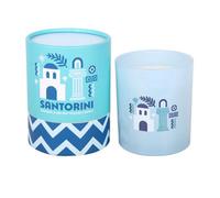 Something Different Santorini Coconut & Sea Salt Scented Candle Blue (One Size)