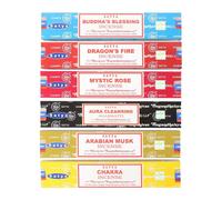 Something Different Satya Fragranced Incense Sticks (Pack of 6) Something Different Multicolor