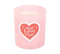 Something Different Self Love Club Coconut Scented Candle Red/pastel Pink (One Size)