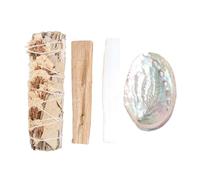 Something Different Serenity Relaxation Sage Smudge Kit (Pack of 4) in Dark Brown Something Different Dark Brown