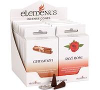 Something Different Set Of 12 Packets Of Elements Incense Cones Mixed Fragrances