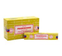 Something Different Set Of 12 Packets Of Frankincense Incense Sticks By Satya