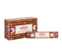 Something Different Set Of 12 Packets Of Namaste Incense Sticks By Satya