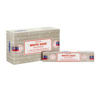 Something Different Set Of 12 Packets Of White Sage Incense Sticks By Satya