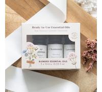 Something Different Set Of 3 Floral Blended Essential Oils