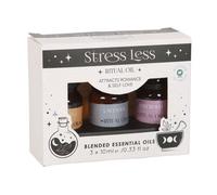 Something Different Set Of 3 Stress Less Ritual Blended Essential Oils
