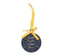 Something Different Silent Nights Starry Skies Bauble in Navy Something Different Navy