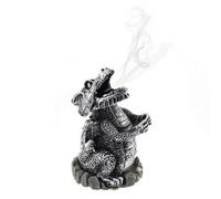 Something Different Silver Dragon Incense Cone Holder