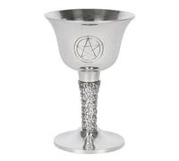 Something Different Silver Metal Pentagram Chalice