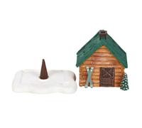 Something Different Ski Chalet Incense Cone Holder Multicoloured (One Size)