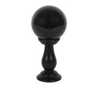 Something Different Small Black Crystal Ball On Stand