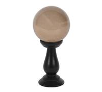 Something Different Small Smoke Grey Crystal Ball On Stand