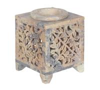 Something Different Soapstone Moroccan Arch Oil Burner in Beige Something Different Beige