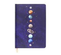 Something Different Solar System A5 Notebook (One Size) (Navy Blue)