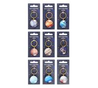Something Different Solar System Keyring Set (Pack of 36) - Multicoloured