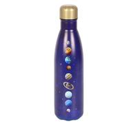 Something Different Solar System Metal Water BottleOne Size Blue/Gold SD6438