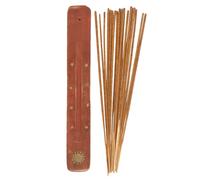 Something Different Soleil Orange Blossom Incense Gift Set in Brown Something Different Brown