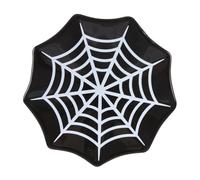 Something Different Spider Web Trinket Dish (One Size) (Black/White)