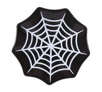 Something Different Spider Web Trinket Dish (One Size) (Black/White)