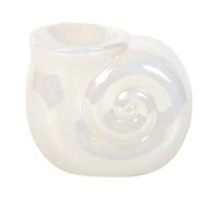 Something Different Spiral Shell Oil Burner White (One Size)