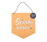 Something Different Spooky Season Hanging Plaque in Orange Something Different Orange