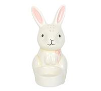 Something Different Spring Time Bunny Tealight Holder in White Something Different White