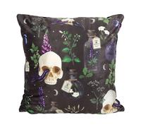 Something Different Square Venom & Vines Cushion Black (One Size)