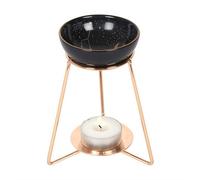 Something Different Star Sign Oil Burner Black/gold (One Size)