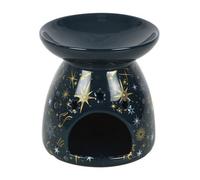 Something Different Starry Night Oil Burner Blue/gold/white (One Size)