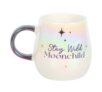 Something Different Stay Wild Moon Child Round Mug Something Different Multicolor