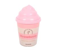 Something Different Strawberry Ice Cream Scented Candle Soft Pink (One Size)