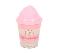 Something Different Strawberry Ice Cream Scented Candle Soft Pink (One Size)