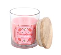 Something Different Strawberry Scented Candle Pink (One Size)