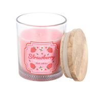Something Different Strawberry Scented Candle in Pink Something Different Pink