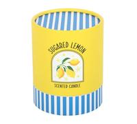 Something Different Sugared Lemon Scented Candle Blue/yellow (One Size)
