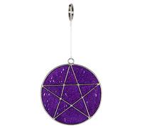 Something Different Suncatcher Mystical Pentagram Purple